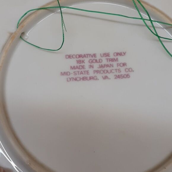 Portrayals of Jesus and His life - plates and bookmarks Vintage collectibles - Picture 10 of 10